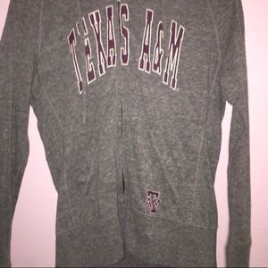 texas a&m (tamu) aggies zip up jacket